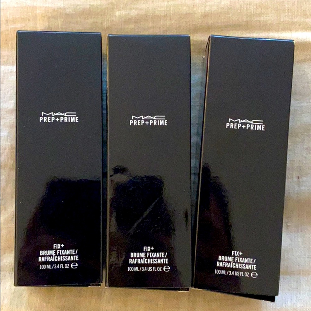 MAC Prep and Prime Fix+ SET OF 3- NEW IN BOX